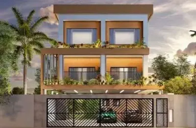 Casa com 3 dormitórios à venda, 89 m² por r$ 570.000,00 - vila guilhermina - praia grande/sp