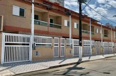 Casa com 2 dormitórios à venda, 110 m² por r$ 650.000,00 - aviação - praia grande/sp