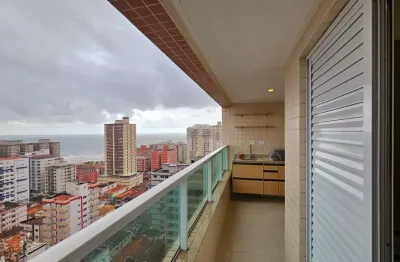 Apartamento com 2 dormitórios para alugar, 80 m² por r$ 4.350,00/mês - tupi - praia grande/sp