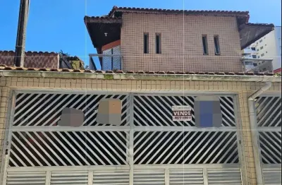 Sobrado com 2 dormitórios à venda, 154 m² por r$ 580.000,00 - vila guilhermina - praia grande/sp