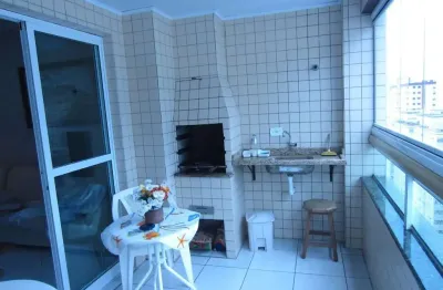 Apartamento com 3 dormitórios à venda, 141 m² por r$ 750.000 - vila caiçara - praia grande/sp