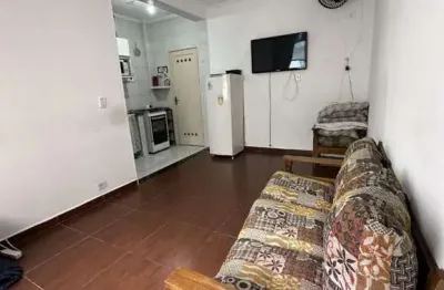 Kitnet com 1 dormitório à venda, 35 m² por r$ 169.000,00 - vila assunção - praia grande/sp
