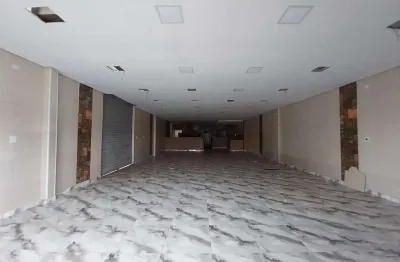 Salão para alugar, 202 m² por r$ 10.000/mês - vila guilhermina - praia grande/sp