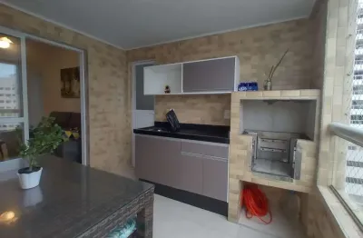 Apartamento com 2 dormitórios à venda, 88 m² por r$ 600.000 - vila guilhermina - praia grande/sp