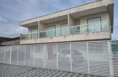 Casa com 2 dormitórios à venda, 65 m² por r$ 330.000,00 - mirim - praia grande/sp