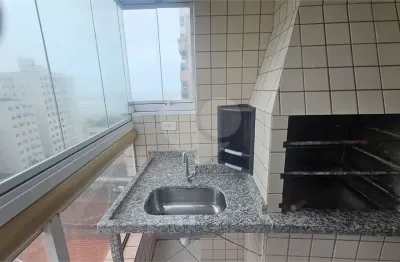 Apartamento com 1 quarto à venda na Rua Carlos José Borstens, 110, Campo da Aviação, Praia Grande