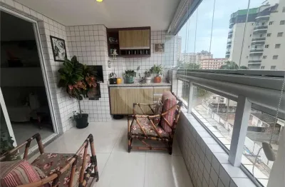 Apartamento com 2 quartos à venda na Rua Balneário Camburiu, 316, Campo da Aviação, Praia Grande