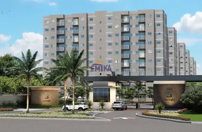 Apartamento com 2 quarto(s) no bairro parque georgia em cuiabá - mt