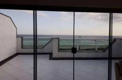 Praia boracéia - cobertura duplex frente ao mar - 3 dormitórios