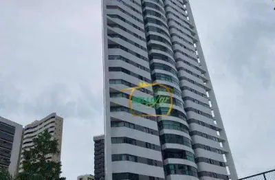 Apartamento com 4 dormitórios à venda, 172 m² por r$ 1.750.000,00 - apipucos - recife/pe