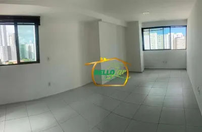 Sala para alugar, 35 m² por r$ 2.599,01/mês - casa forte - recife/pe
