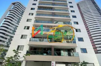 Apartamento com 4 dormitórios à venda, 134 m² por r$ 1.200.000,00 - poço - recife/pe