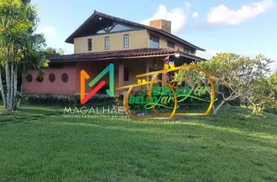 Chácara com 4 dormitórios para alugar, 500 m² por r$ 5.000,00/mês - penedo - são lourenço da mata/pe