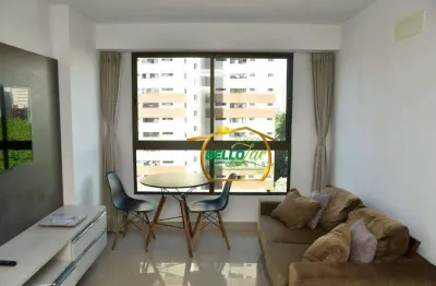 Apartamento com 2 dormitórios para alugar, 46 m² por r$ 4.600,00/mês - parnamirim - recife/pe