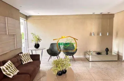 Apartamento com 4 dormitórios à venda, 220 m² por r$ 1.800.000,00 - casa forte - recife/pe