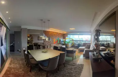 Apartamento de 133m², mobiliado e climatizado, madalena/recife