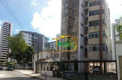 Apartamento com 3 dormitórios para alugar, 115 m² por r$ 2.700,01/mês - graças - recife/pe