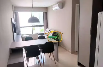 Apartamento com 1 dormitório para alugar, 34 m² por r$ 3.650/mês - parnamirim - recife/pe