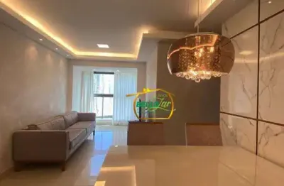 Apartamento mobiliado,  com 3 quartos(1suíte) alugar, por r$ 5.900/mês - jaqueira - recife/pe