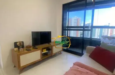 Alugo apartamento mobiliado com 2 quartos (1 suíte) nas graças por 3.900,00