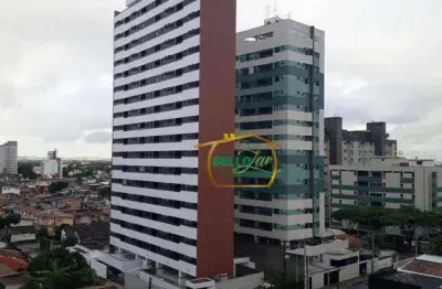 Apartamento com 2 dormitórios para alugar, 52 m² por r$ 3.100,32/mês - torre - recife/pe