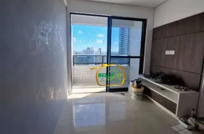 Apartamento com 2 dormitórios para alugar, 50 m² por r$ 3.600,00/mês - casa forte - recife/pe