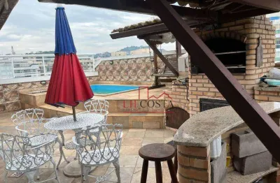 Cobertura à venda, 206 m² por r$ 1.300.000,00 - icaraí - niterói/rj