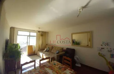Apartamento com varanda, 2 dormitórios sendo 1 suíte e 1 vaga de garagem  à venda, 80 m² por r$ 580.000 - icaraí - niterói/rj