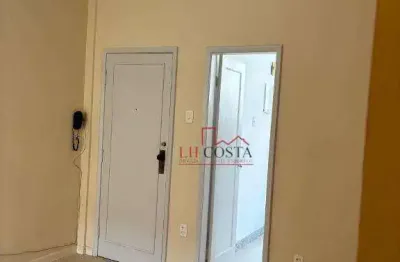 Apartamento na segunda quadra da praia, junto e ao lado da rua ator paulo gustavocom 1 dormitório à venda, 42 m² por r$ 450.000 - icaraí - niterói/rj