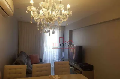 Apartamento com varanda, 1 dormitório sendo 1 suíte, lavabo. 1 vaga de garagem na escritura à venda, 55 m² por r$ 730.000 - icaraí - niterói/rj