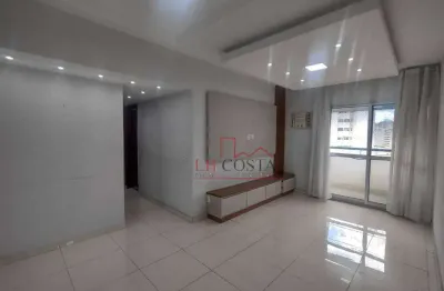 Apartamento com varanda,  2 dormitórios sendo 1 suíte. 1 vaga na escritura  à venda, 75 m² por r$ 715.000 - icaraí - niterói/rj
