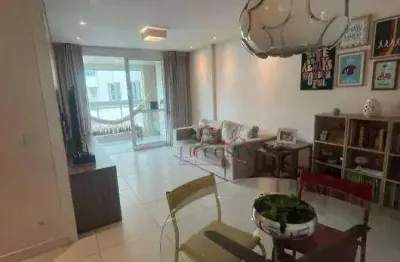 Apto em Alto Padrão no Jardim de Icaraí: Varanda  gourmet, 3 qtos, 2 suítes. 2 vagas  à venda, 113 m² por R$ 1.190.000 - Vital Brasil - Niterói/RJ