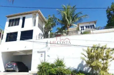 Casa à venda, 470 m² por r$ 1.890.000,00 - maria paula - niterói/rj