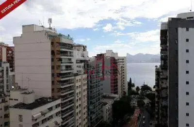 Belíssima cobertura linear com vista para a praia! composta por 3 qtos sendo 2 suítes, 2 vagas à venda, 246 m² por r$ 2.700.000 - icaraí - niterói/rj