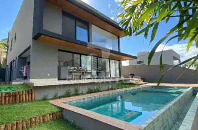 Casa alto padrao 4 quartos com 348m2 no condominio alphaville - bonfim paulista/ribeirao preto-sp