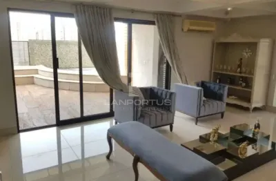 Apartamento cobertura com 4 quartos, 298m2 para locacao na av. professor joao fiusa, ribeirao preto/sp
