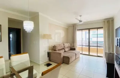 Apartamento mobiliado com 110m2, 3 Quartos sendo 2 Suites para locacao no Jardim Botanico em Ribeirao Preto/SP.
