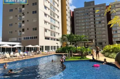 Apartamento com 3 dormitórios à venda, 97 m² por r$ 430.000,00 - bandeirantes - caldas novas/go