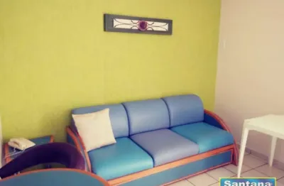 Apartamento com 1 dormitório à venda, 44 m² por r$ 150.000,00 - do turista - caldas novas/go