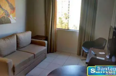 Apartamento com 1 dormitório à venda, 32 m² por r$ 110.000,00 - do turista - caldas novas/go