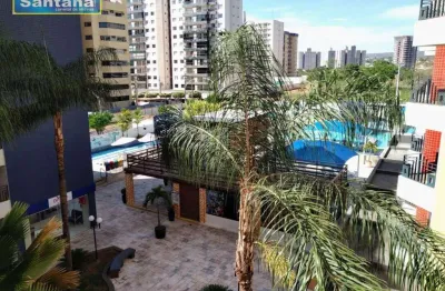 Apartamento com 1 dormitório à venda, 44 m² por r$ 140.000,00 - do turista - caldas novas/go