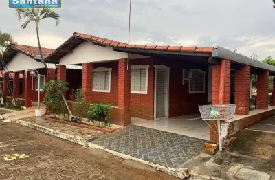 Chale 2 dormitórios à venda, 90 m² por r$ 90.000 - mansões das águas quentes - caldas novas/go