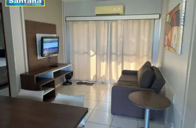 Apartamento 1 dormitório à venda, 41 m² por r$ 160.000 - residencial aldeia do lago - caldas novas/go
