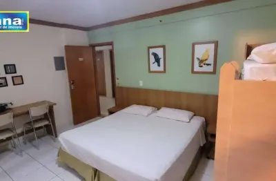 Apartamento com 1 dormitório à venda, 35 m² por r$ 75.000 - golden grande hotel  - caldas novas/go