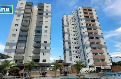 Apartamento com 2 dormitórios à venda, 58 m² por r$ 250.000 - residencial aquários - caldas novas/go