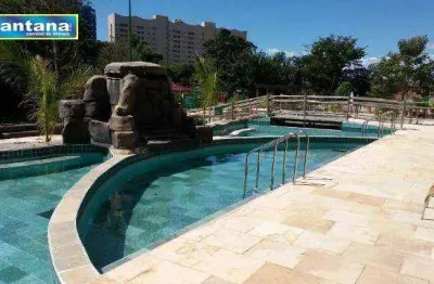 Apartamento com 2 dormitórios à venda, 69 m² por r$ 170.000 - residencial thermas do bosque - caldas novas/go