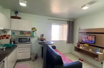 Apartamento com 1 dormitório à venda, 36 m² por r$ 135.000 - cesar park jardim belvedere - caldas novas/go