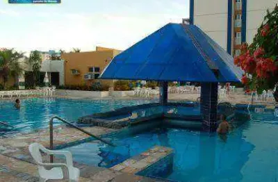 Apartamento com 1 dormitório à venda, 49 m² por r$ 185.000,00 - do turista - caldas novas/go