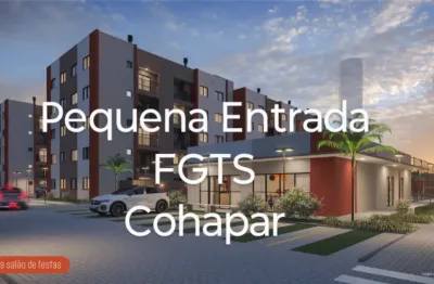 Lindo apartamento  dois quartos , no bairro atuba pinhais.