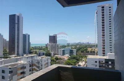 'espaçoso apartamento à venda em boa viagem, 400metros do mar'